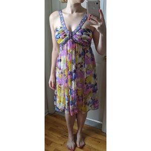 Nine West floral mini dress Size 2